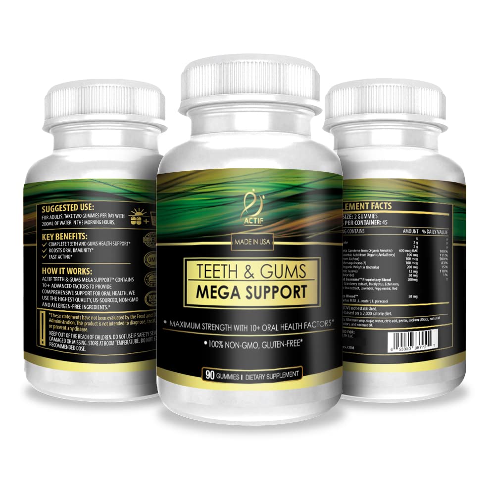 ACTIF Teeth and Gums Mega Support Capsule 1 Count