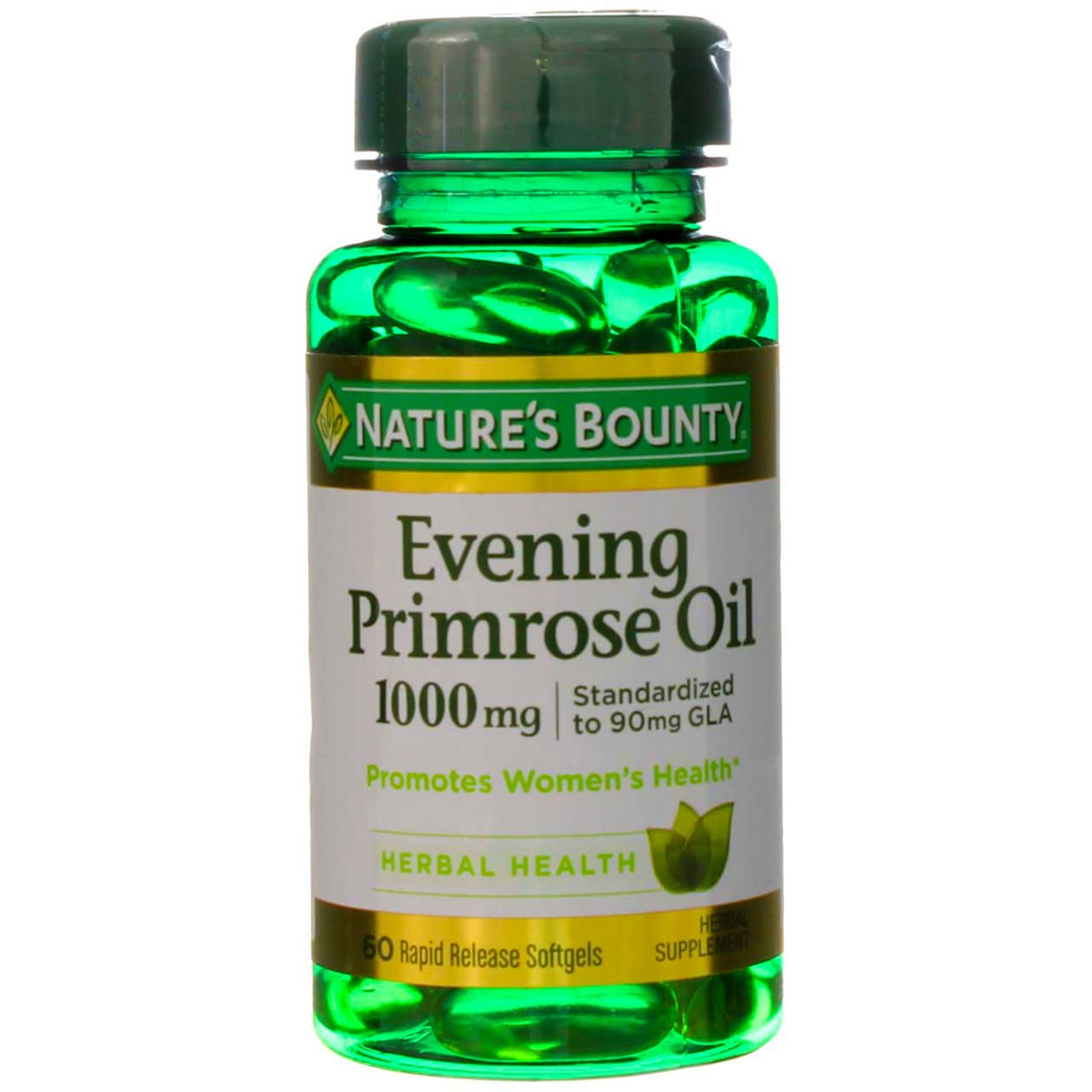 Nature's Bounty Evening Primrose Oil 1000 mg Softgels 60
