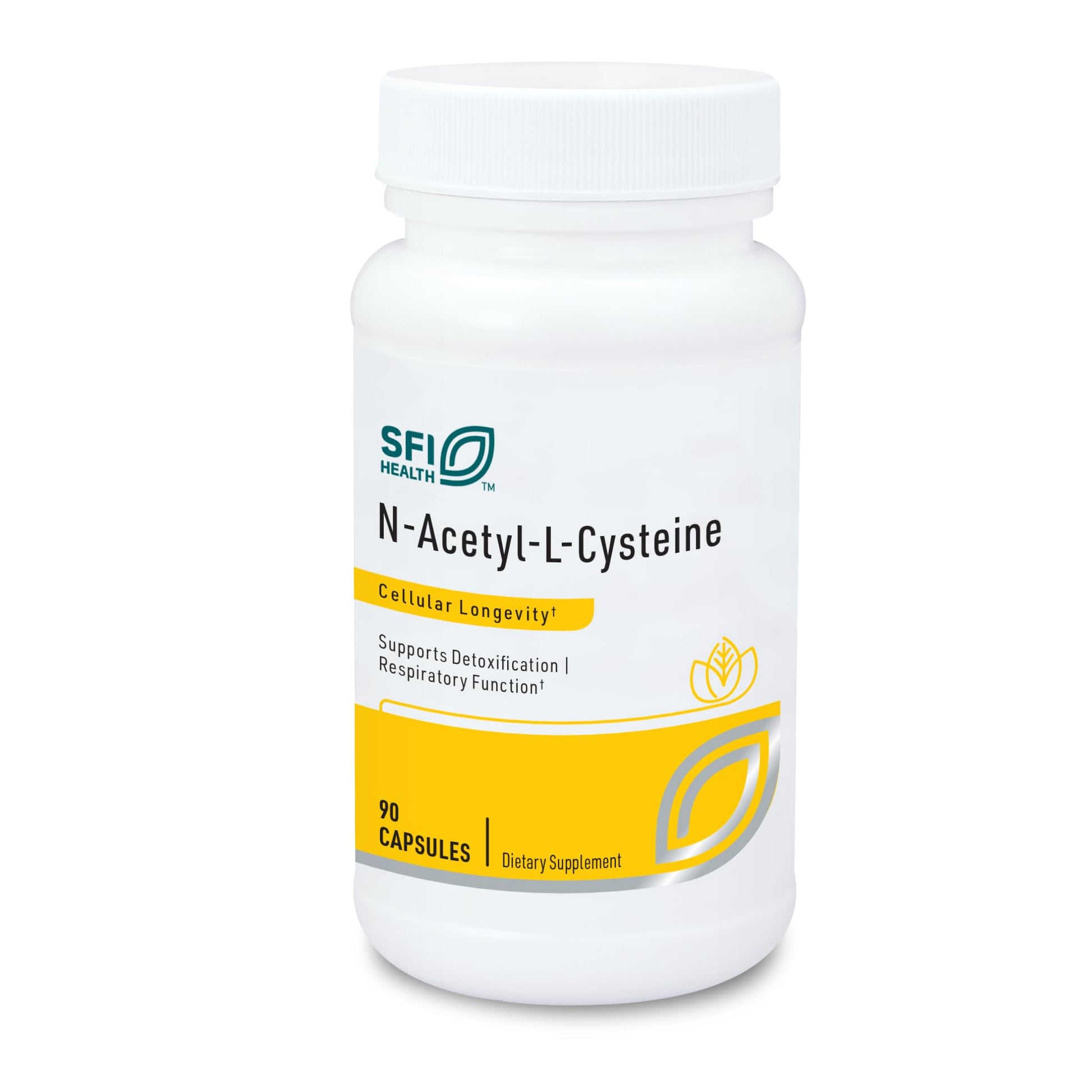 SFI Health N-Acetyl-L-Cysteine 500mg Capsule, 90 Capsules