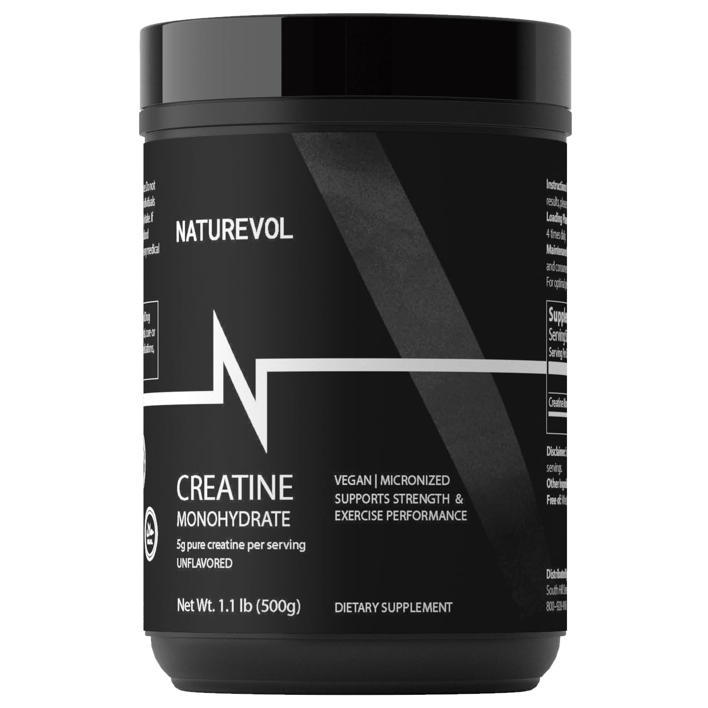 Naturevol Creatine Monohydrate Powder 1.1 Pound