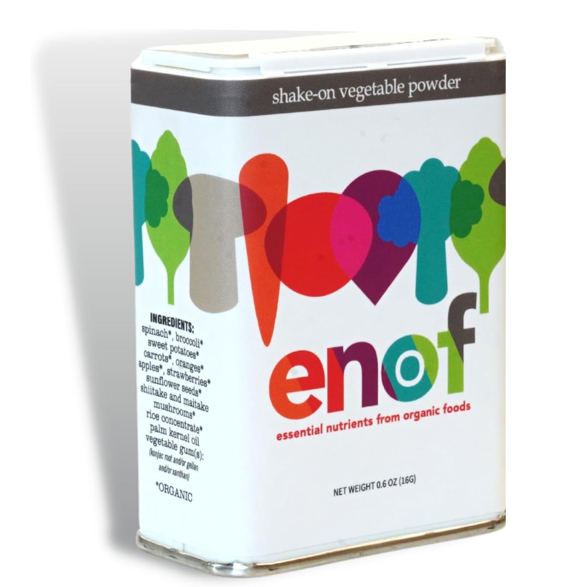 ENOF Organic Fruit and Vegetable Powder, 0.6 oz