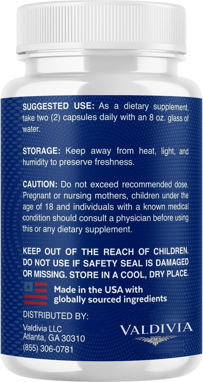 Valdivia ProstaFlow Prostate Health Supplement 60 Capsules
