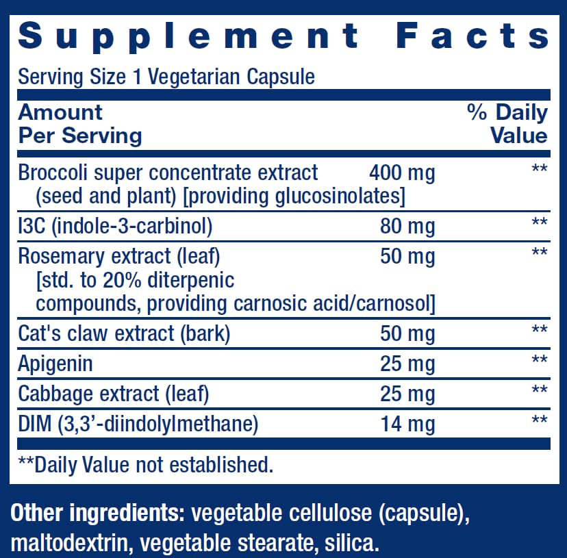 Life Extension Cruciferous Vegetable Extract Blend 90 Capsules
