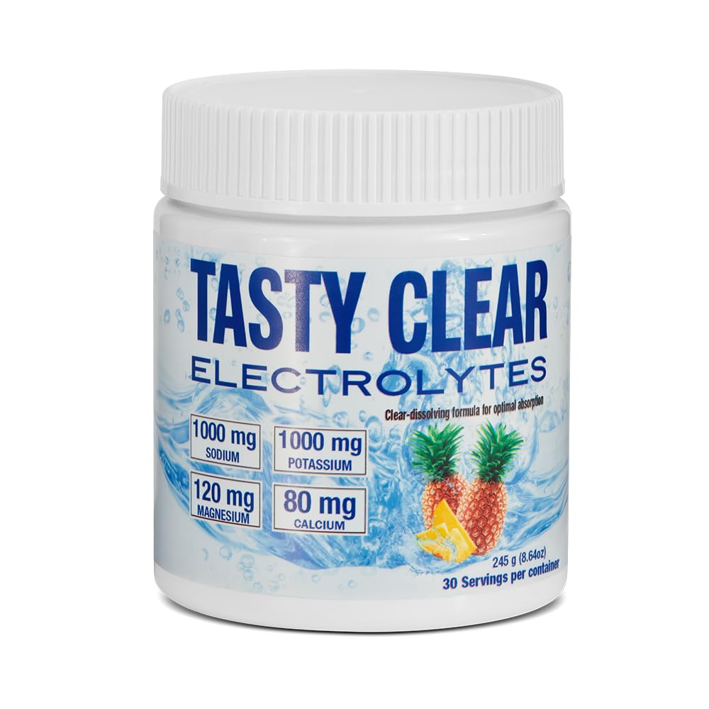 PureBulk Tasty Clear Electrolytes Powder 8.6 Ounce