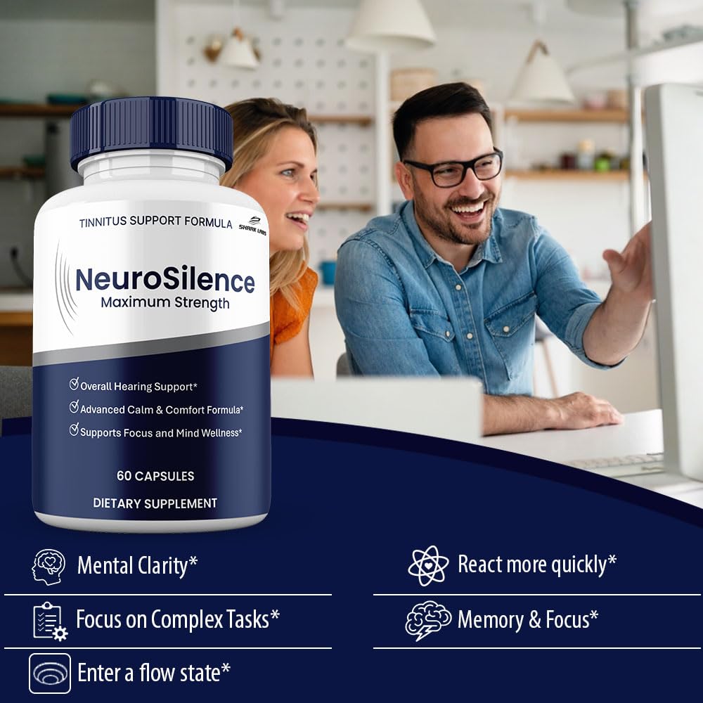 Shark Labs NeuroSilence 60 Capsules