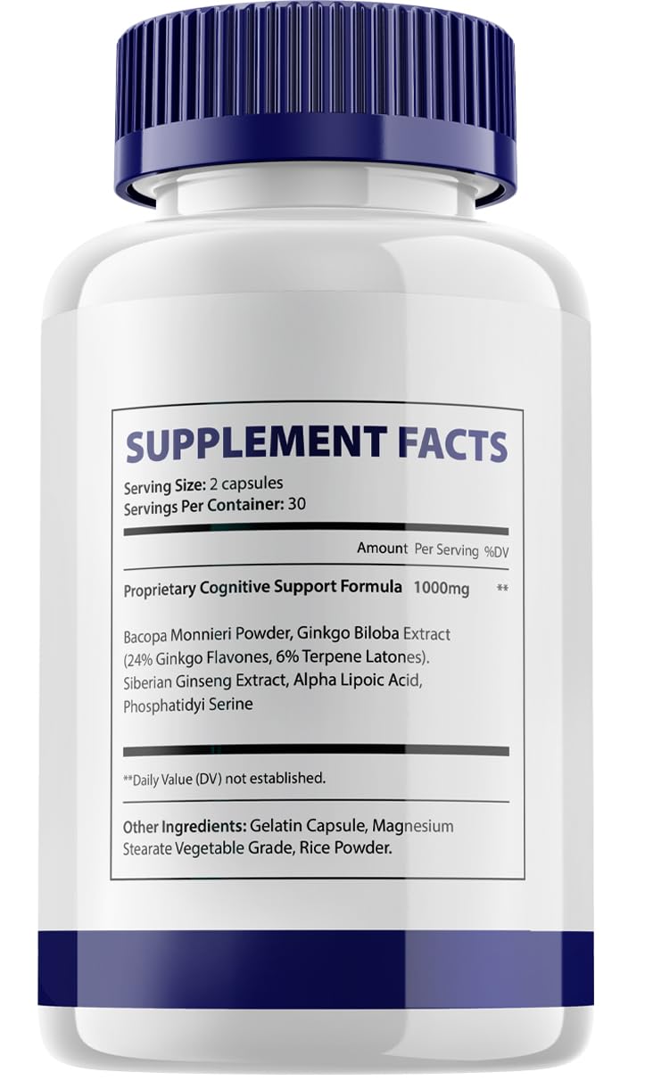 Indelo Mindful Wellness Advanced Brain Savior Capsules, 120 Capsules