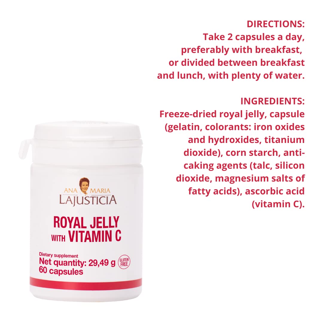 Ana María Lajusticia Royal Jelly with Vitamin C Tablet 1