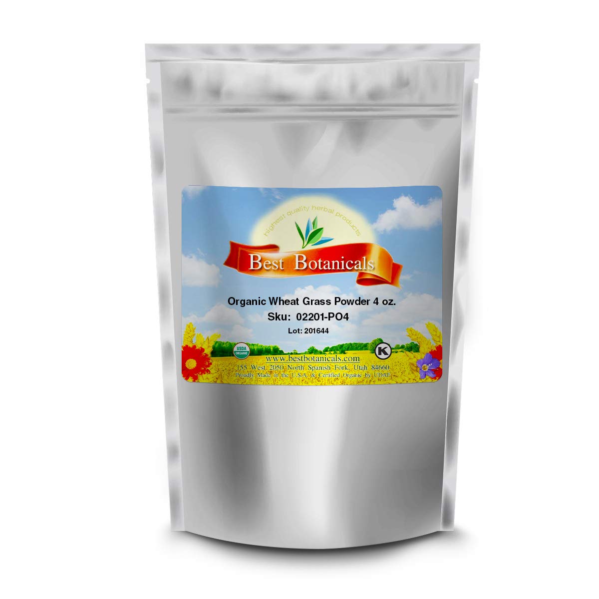 Best Botanicals Wheat Grass Powder 4 oz