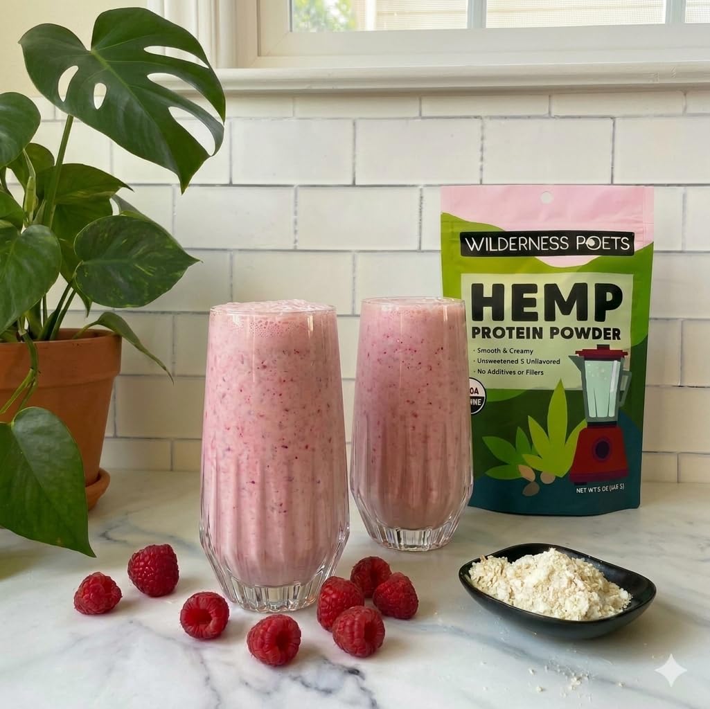 Wilderness Poets Organic Hemp Protein Powder 320