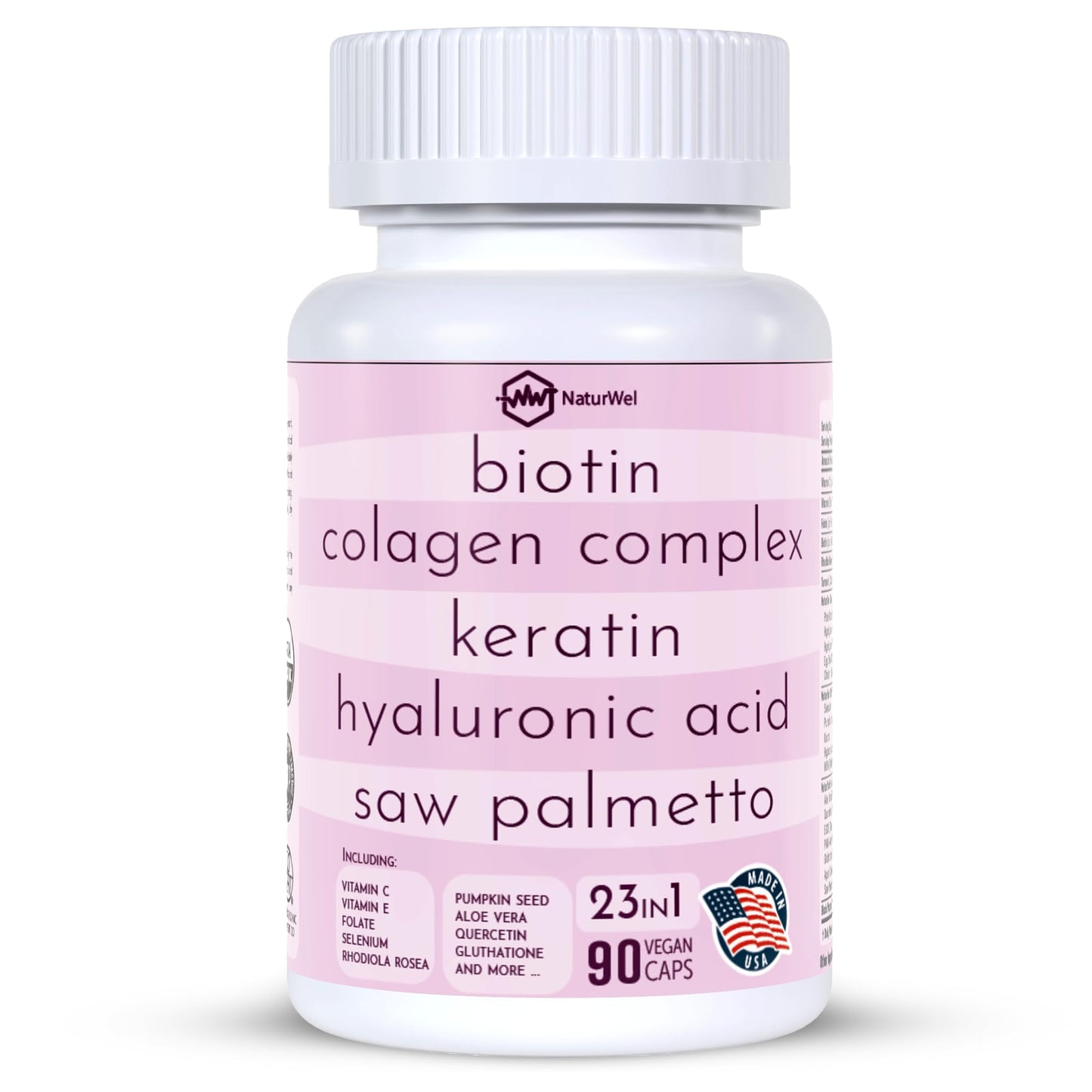NaturWel Collagen 1000mg Capsules, 90 Count