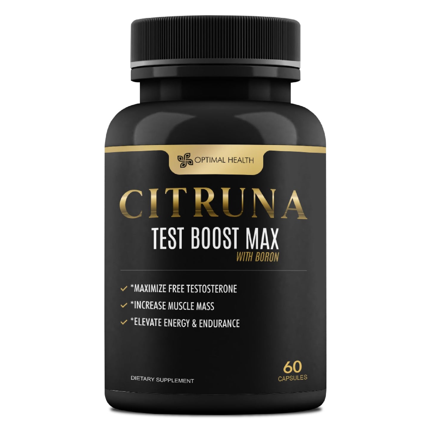 Citruna Test Boost Max with Boron Capsules, 60 Capsules