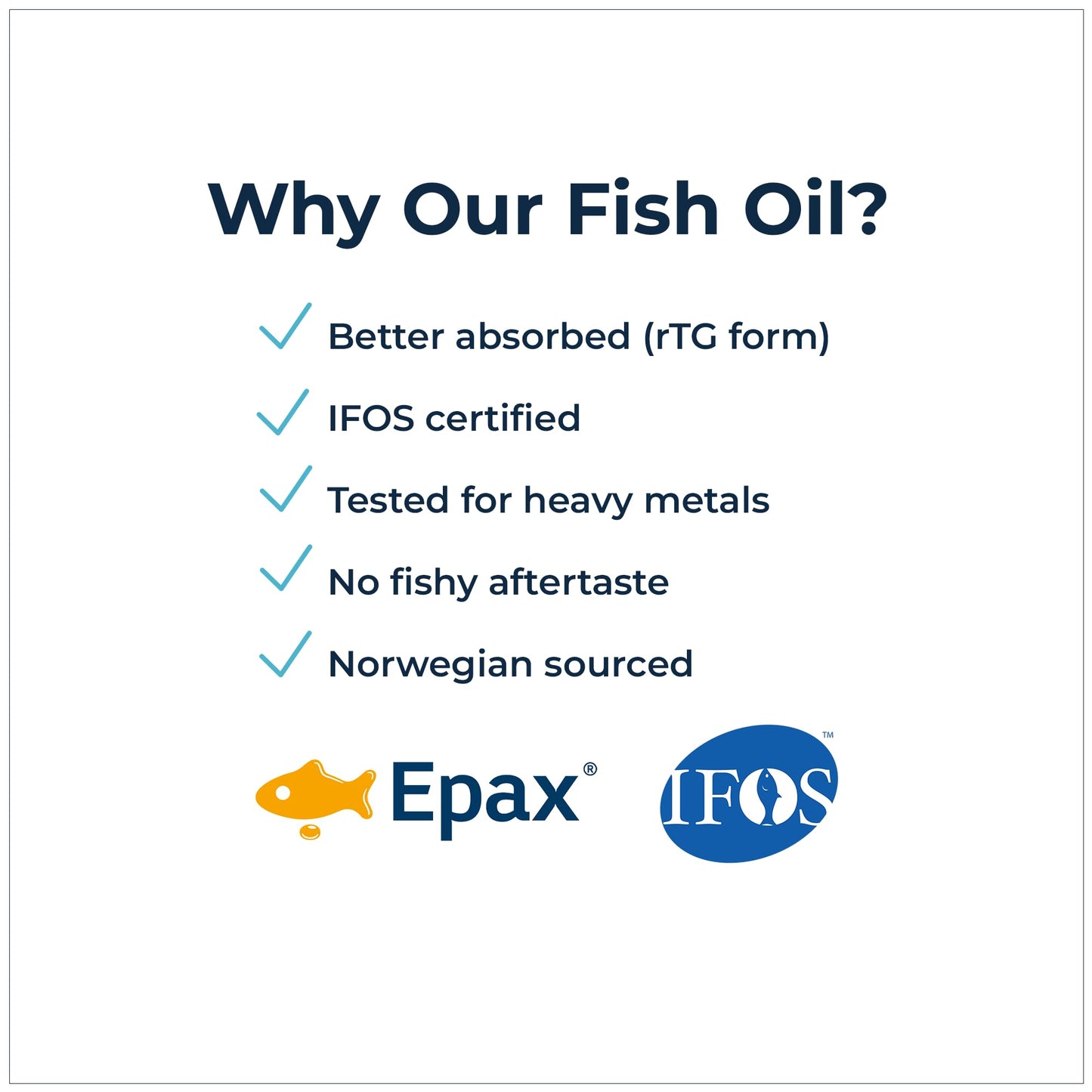 Rational Nutrition EPAX Norwegian Omega-3 Fish Oil Softgels 120