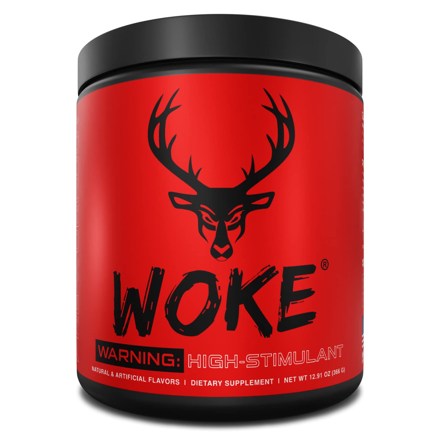 Bucked Up Woke High Stim Pre Workout Powder 12.91 Ounce