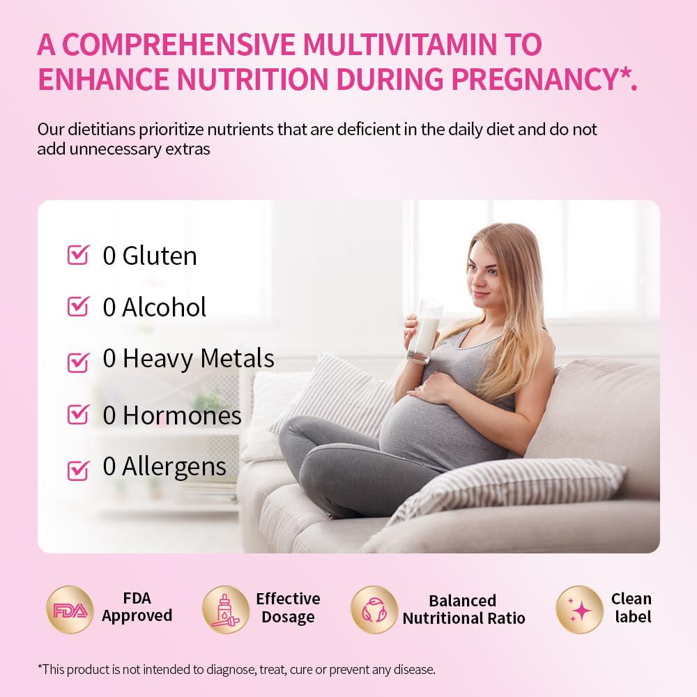 DR.AUSTIN Coenzyme Q10 Preparation for Pregnancy Reduction 200mg Mitochondrial PQQ Folic Acid Capsules, 120 Capsules