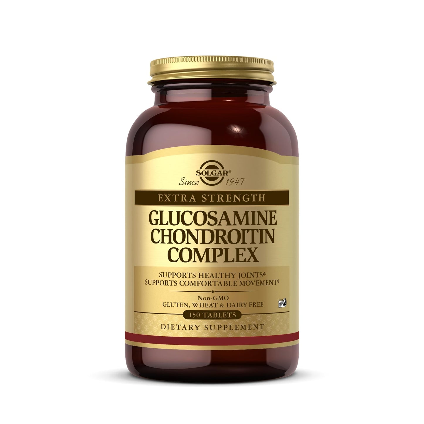 Solgar Extra Strength Glucosamine Chondroitin Complex 150 Tablets