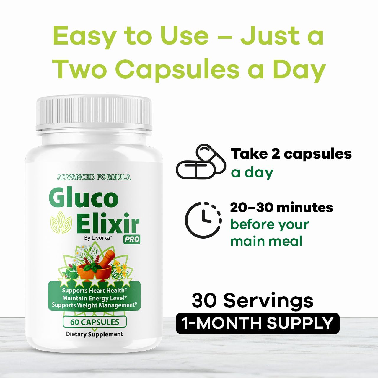 Pharmagetics GlucoElixir Pro Capsules 300