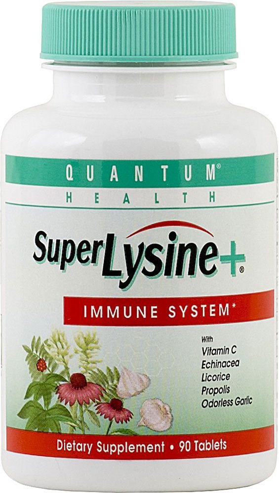 Quantum Super Lysine + Tablets, 2 Count