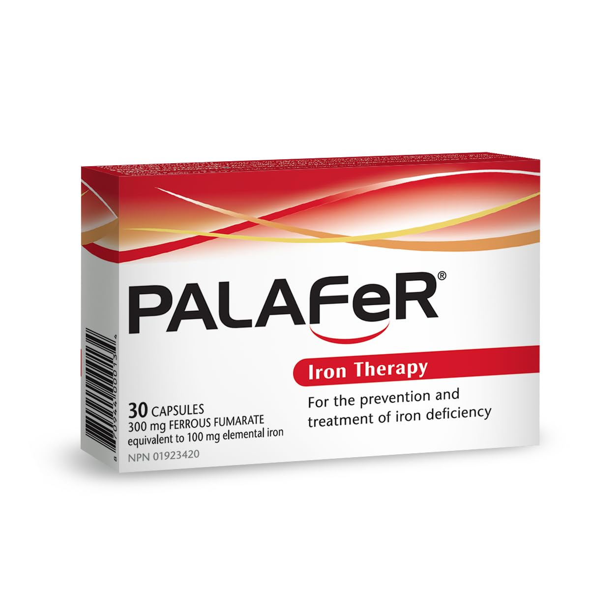 Palafer Iron Therapy for Iron Deficiency Capsule 30 Count