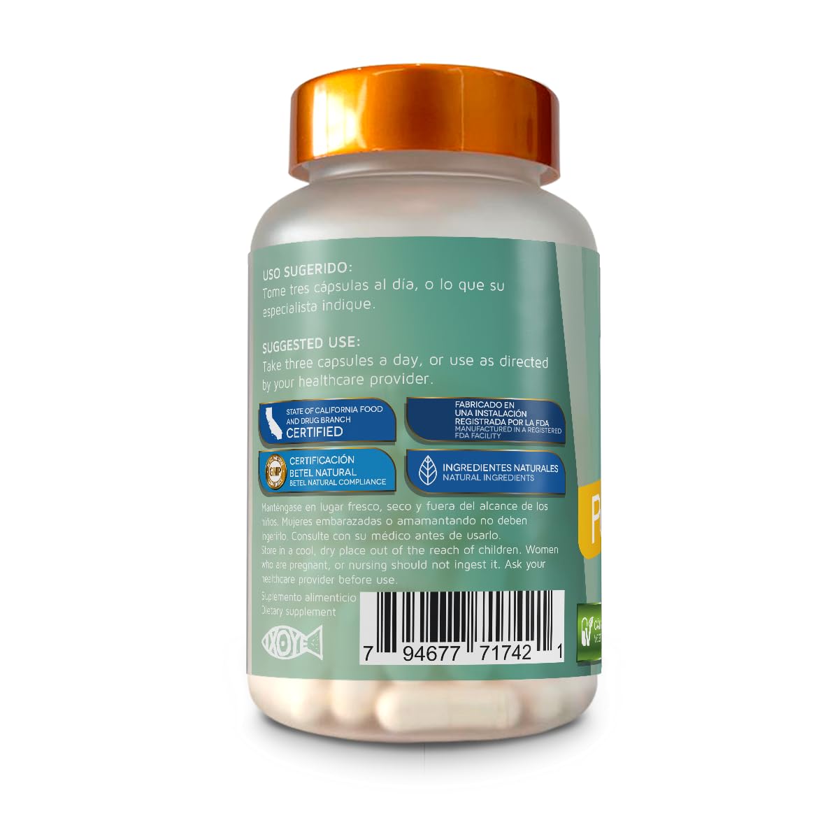 Betel Natural Premium Potassium Capsules 2400 mg Per Serving - 90 Capsules