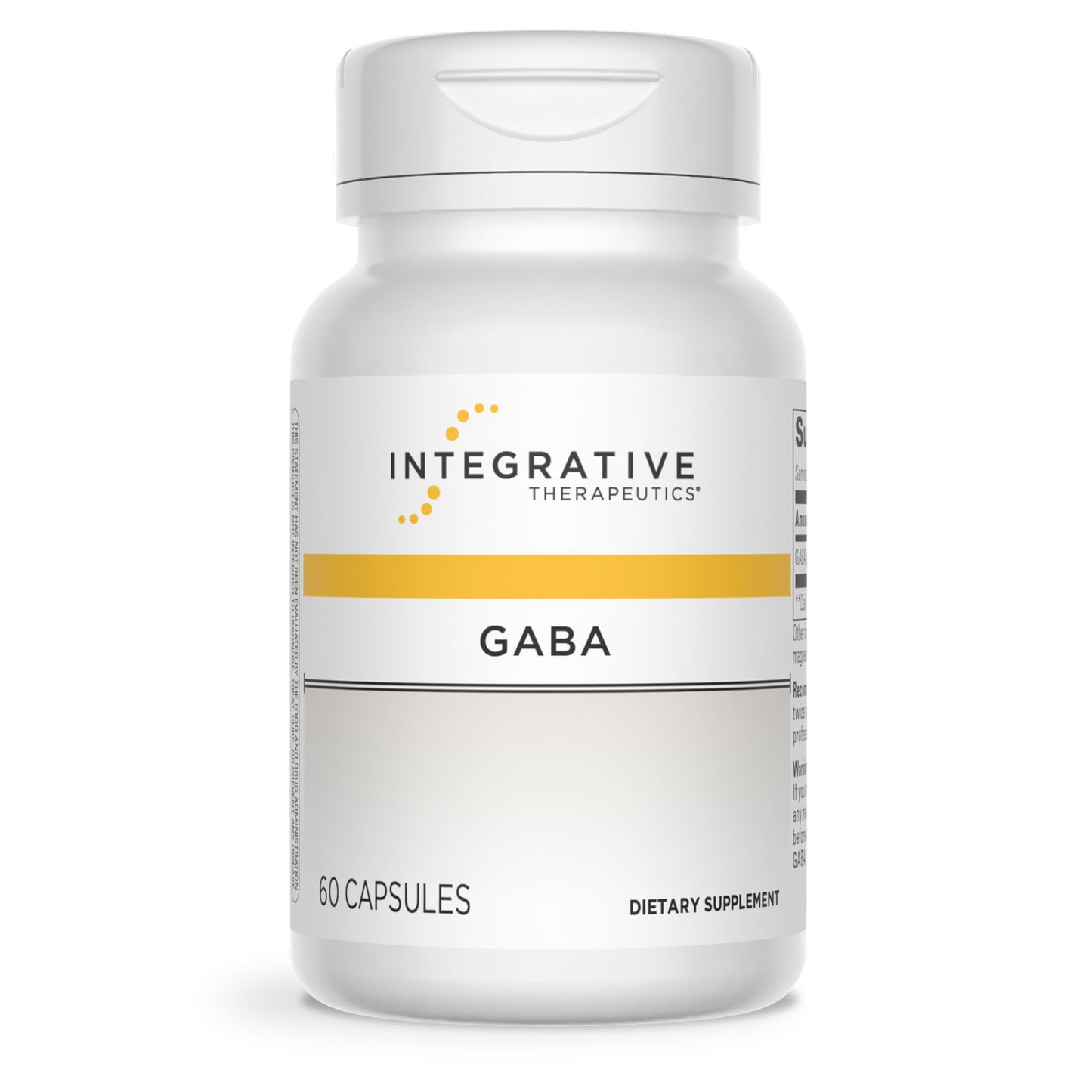 Integrative Therapeutics GABA Capsule, 60 Capsules