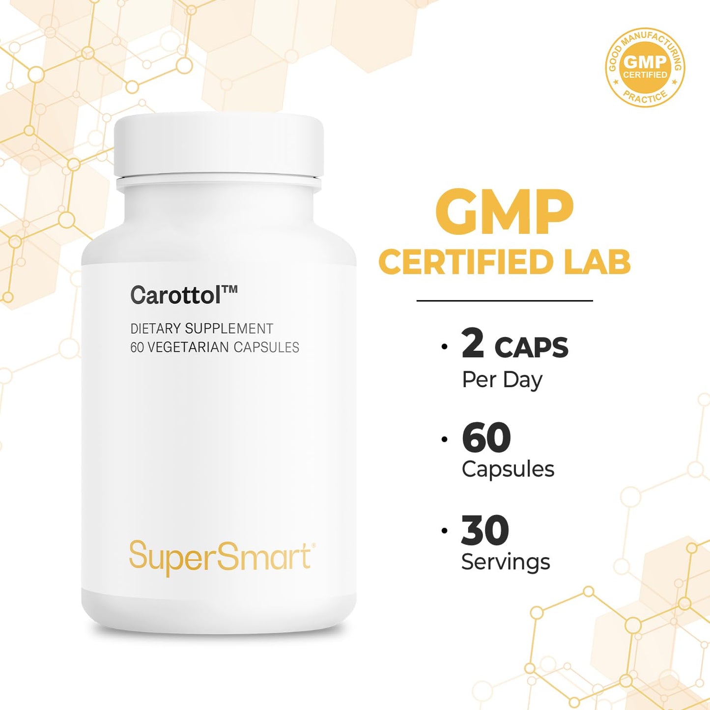 Supersmart Carottol Carotenoid Complex Supplement 60 Capsules