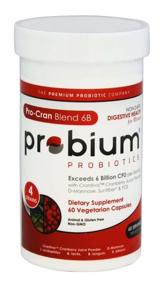 Probium Pro-Cran Blend 6B Capsules, 60 Count