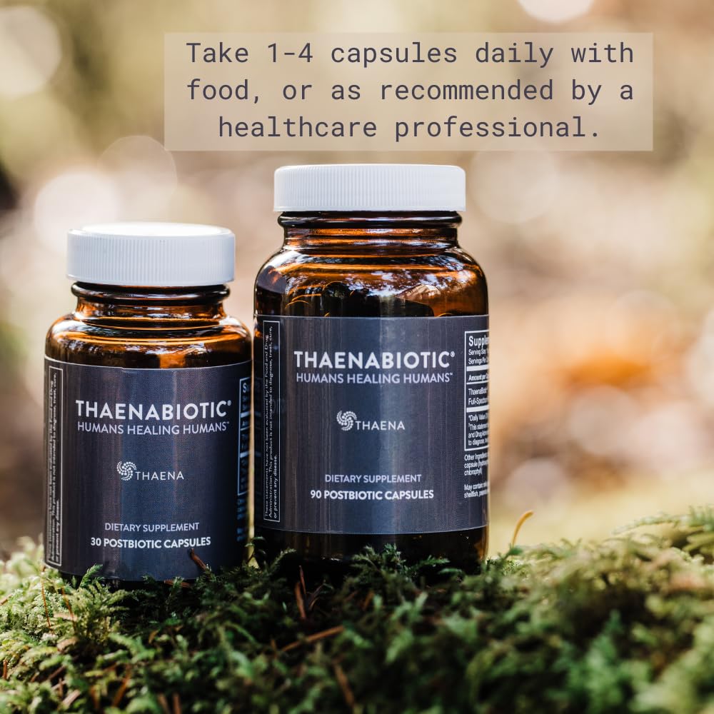 Thaena ThaenaBiotic Postbiotic Capsule, 90 Count