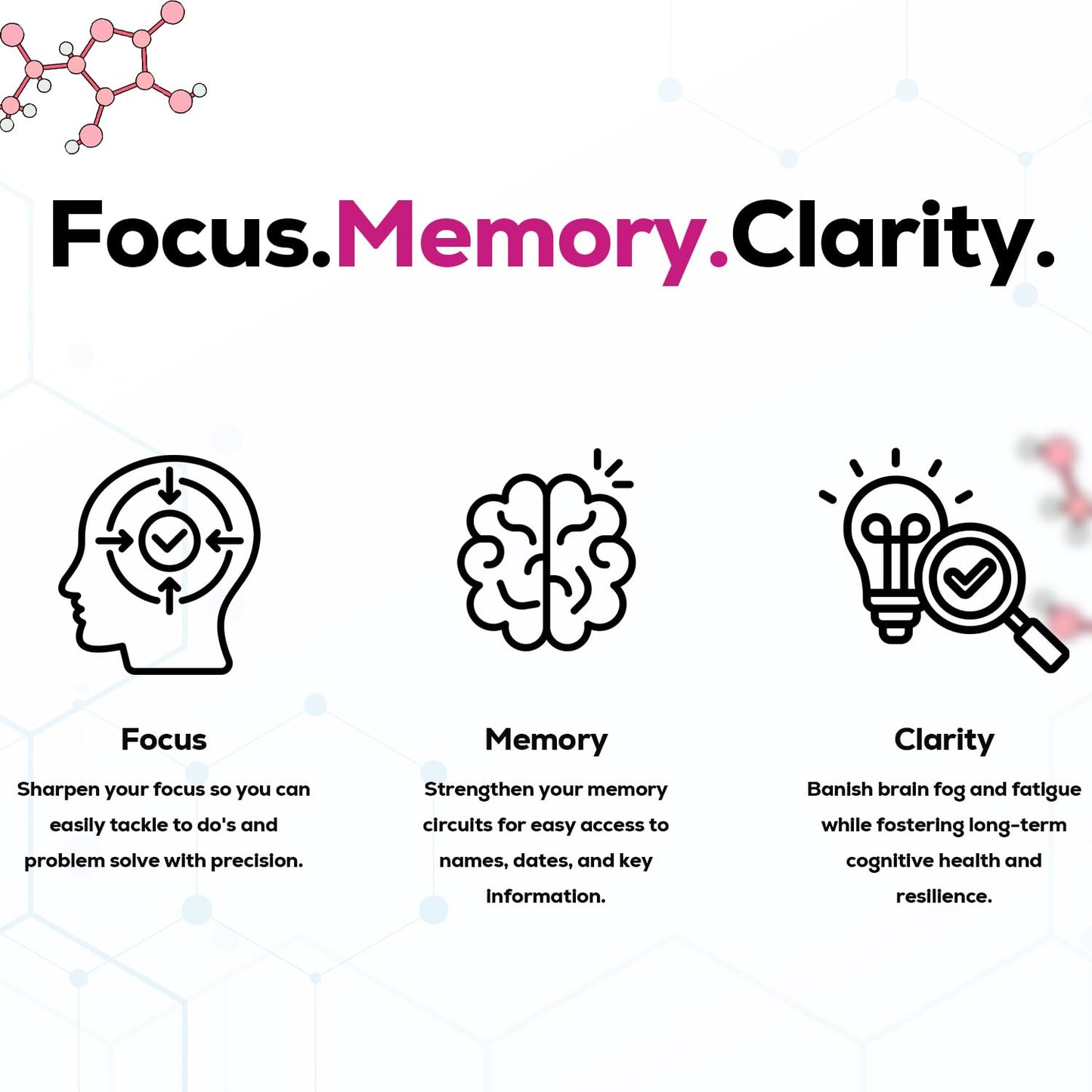 Just Thrive Focus & Memory Gummies, Gummy, 60 Count
