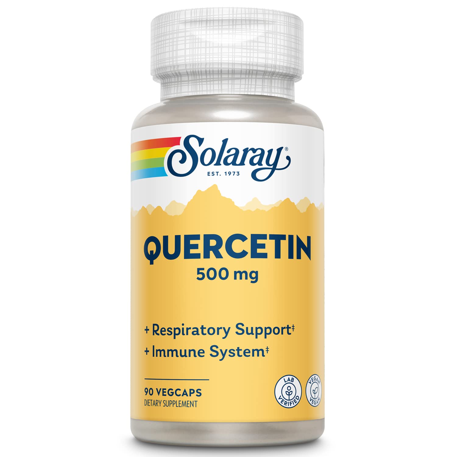 SOLARAY Quercetin 500mg Capsule, 2 Pack