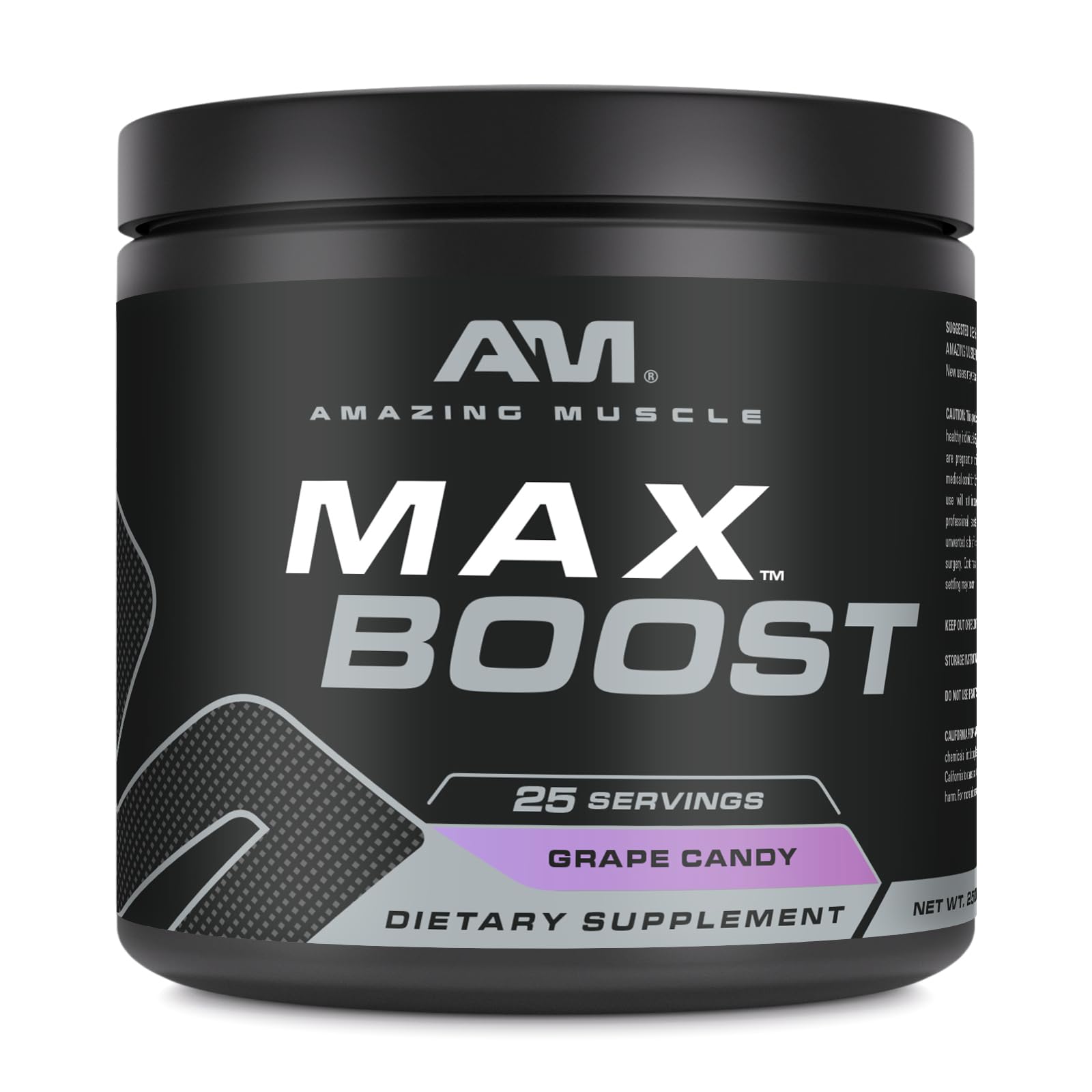 Amazing Muscle Max Boost Pre-Workout Powder 8.8 Ounce