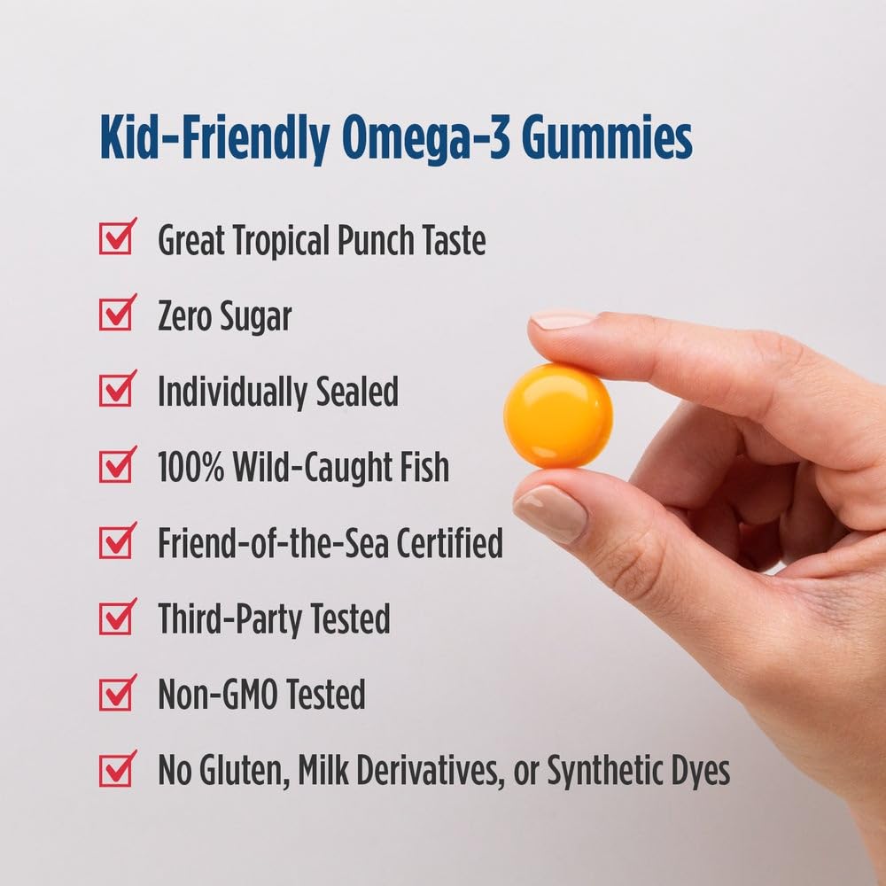 Nordic Naturals Zero Sugar Children’s DHA Gummy Chews - 30 Gummies