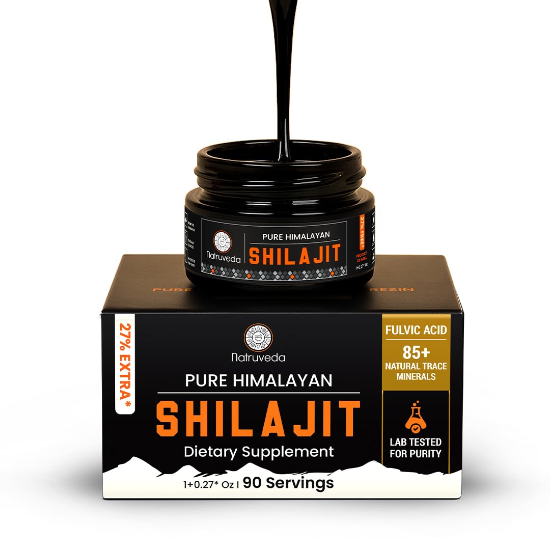 Natruveda Shilajit Softgel, 1 Count