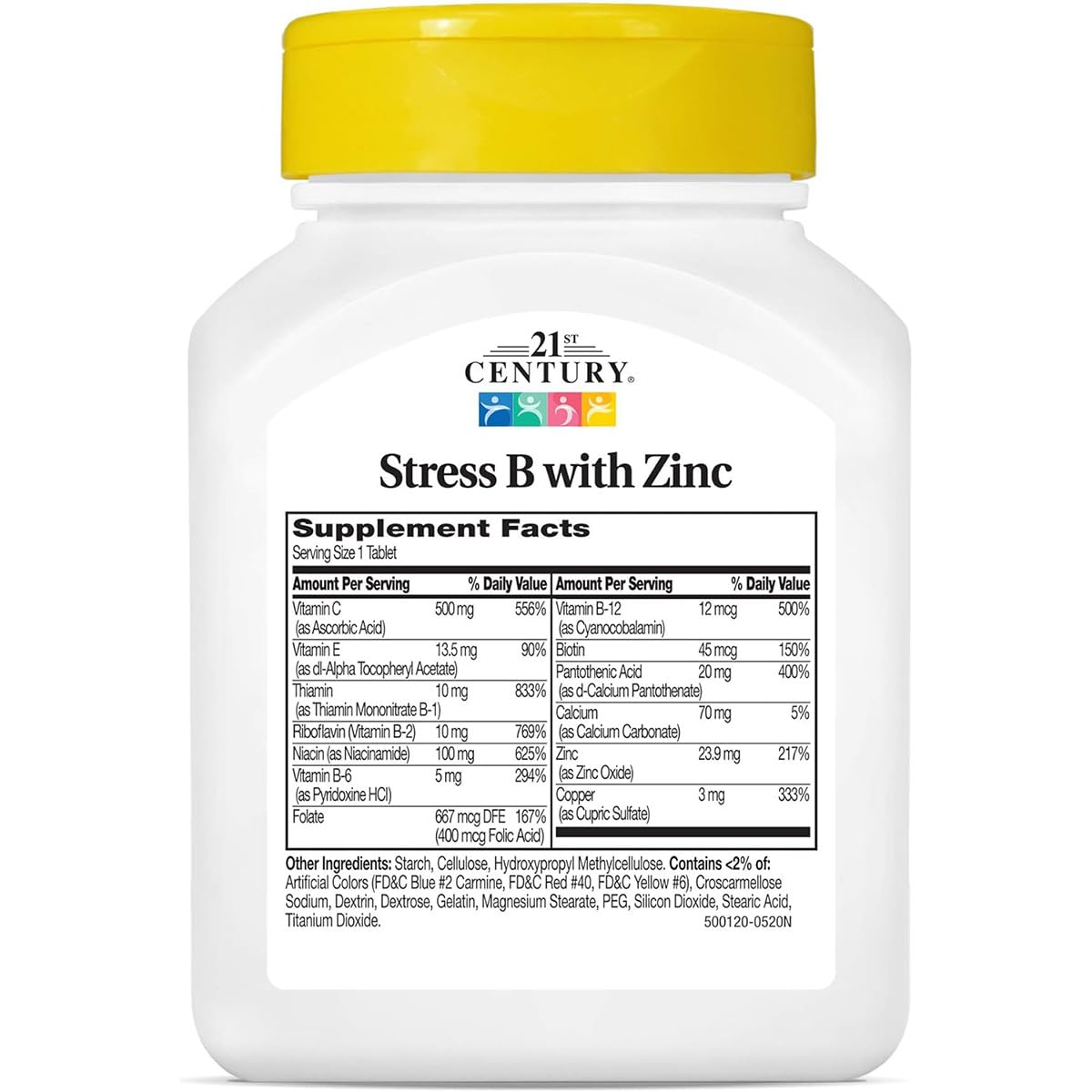 21st Century Stress B with Zinc Tablets 198 Tablets