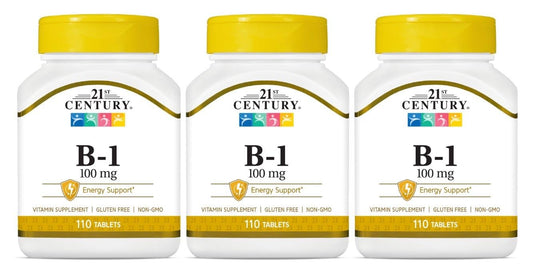 21st Century Vitamin B-1 100 mg Tablet, 330 Tablets