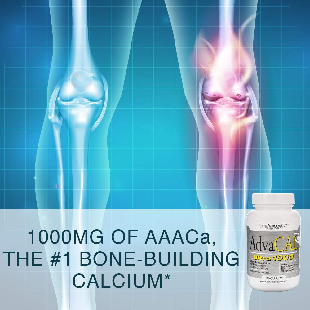 Lane Labs AdvaCAL Ultra 1000 Capsule, 120 Count