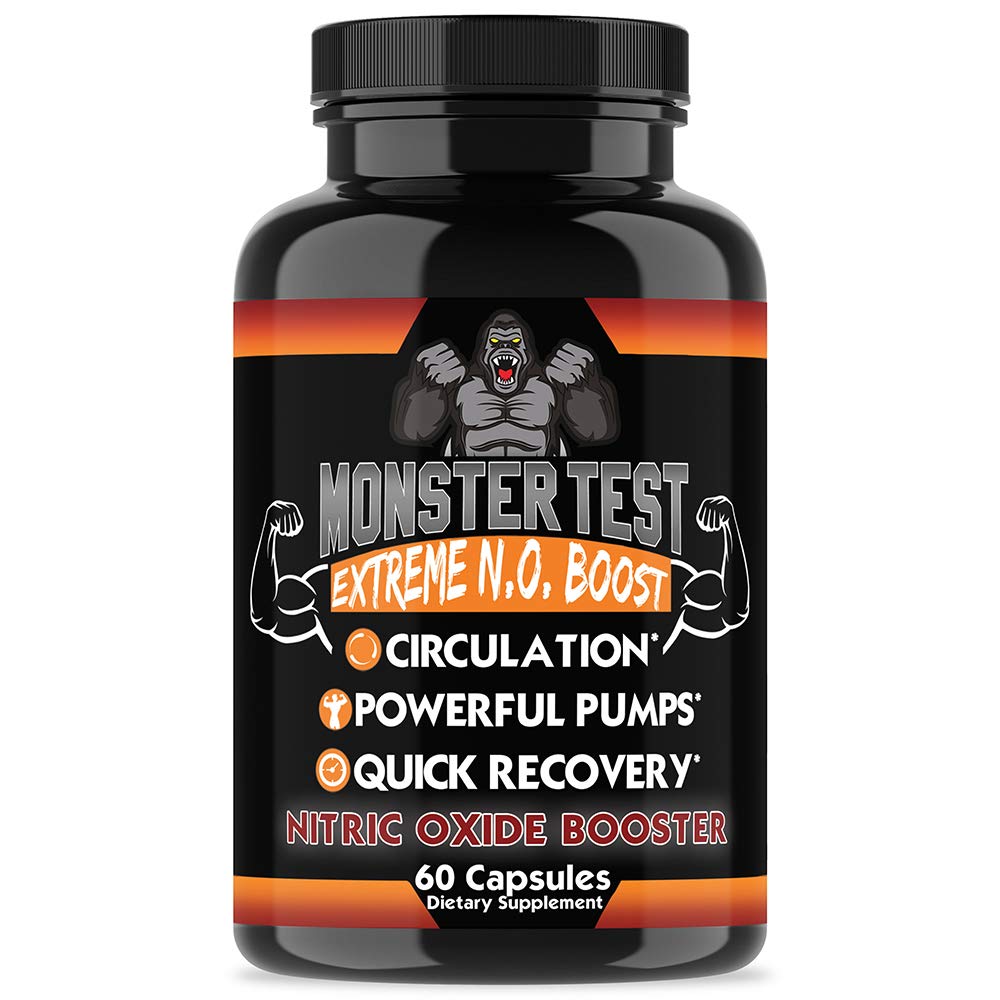 Angry Supplements Monster Test NO 60 Capsules