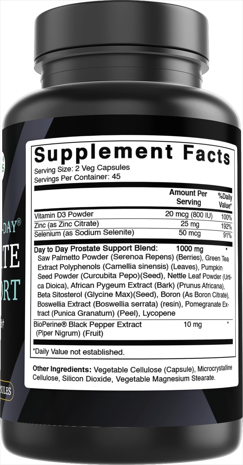 Best Naturals Day-to-Day Prostate Support Capsule 90 Count
