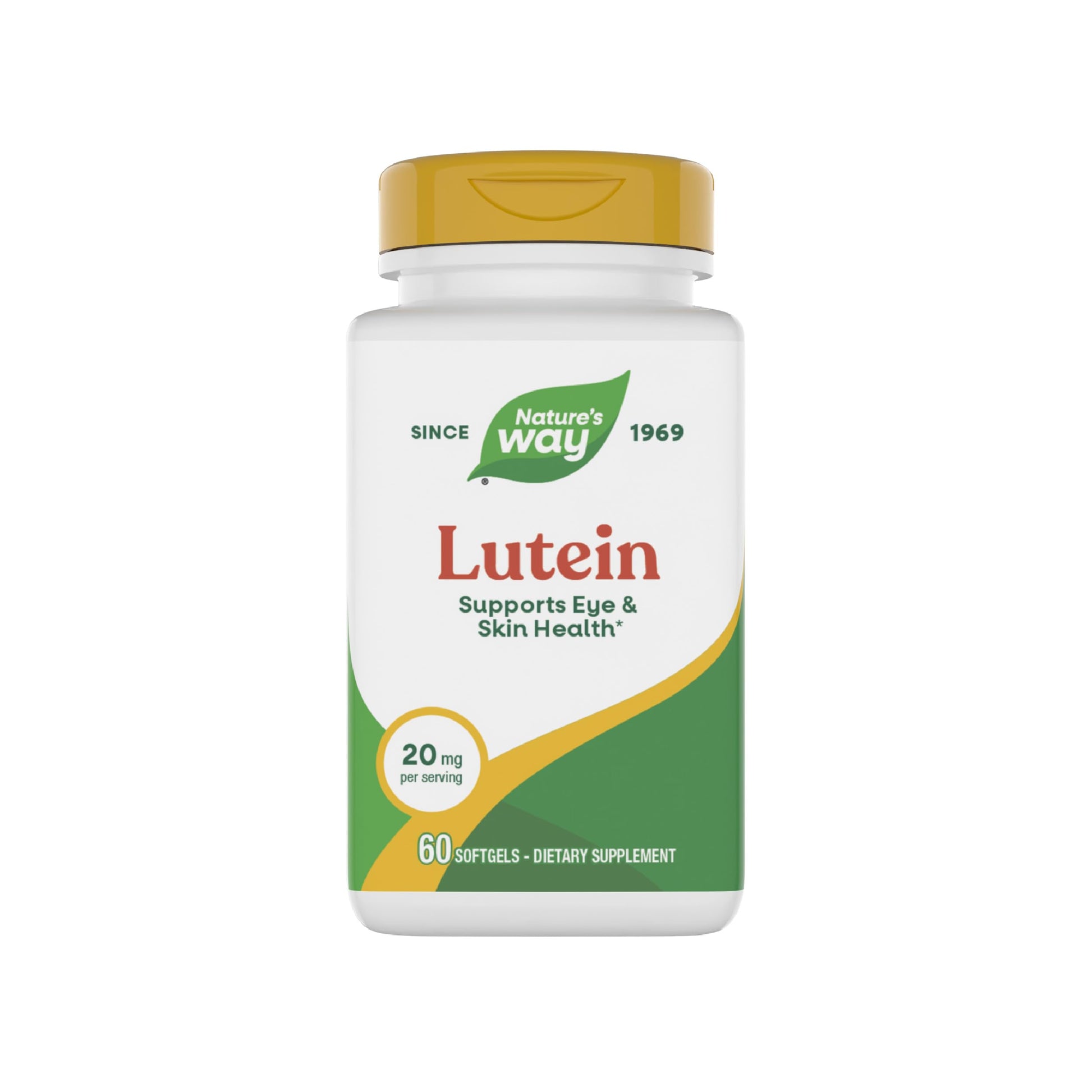 Nature's Way Lutein Soft Gels 60 Count