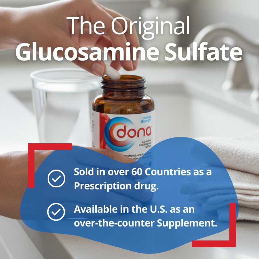 WynnPharm Dona Crystalline Glucosamine Sulfate 1500 Mg Caplets 120