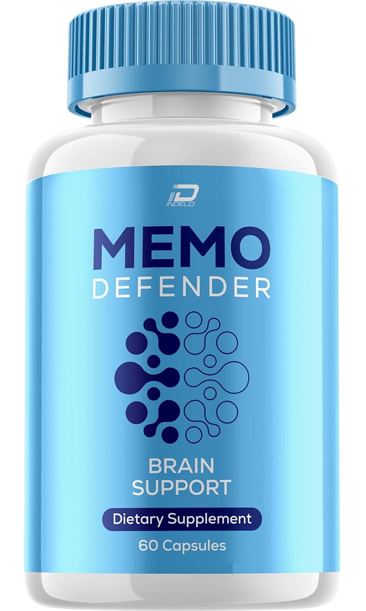 Indelo Memo Defender Brain Supplement Capsules, 60 Count