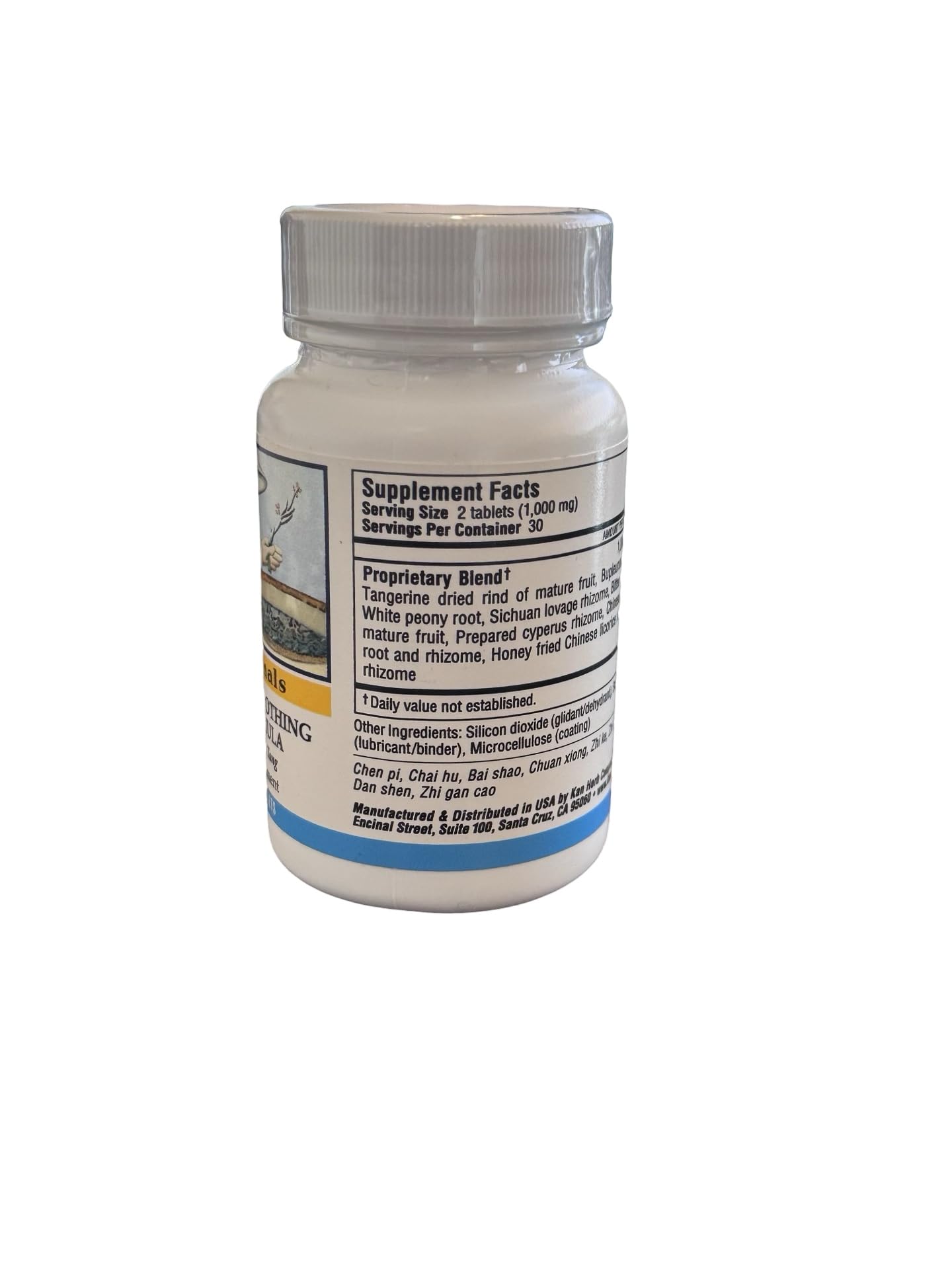 Kan Herbs Bupleurum Soothing Liver Formula Tablet 60