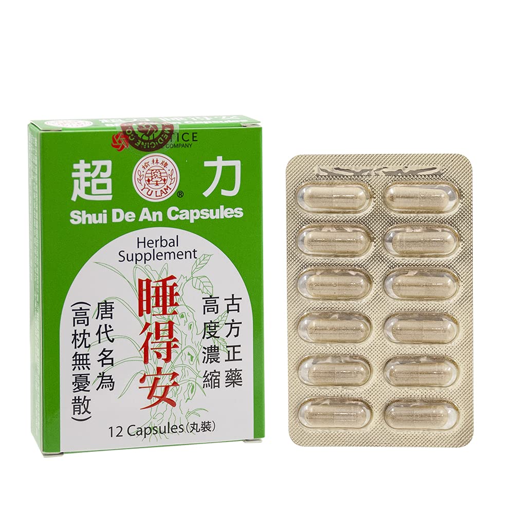 Solstice Medicine Company Shui De An Capsules Herbal Supplement, 24 Capsules