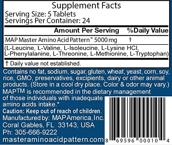 INRC Master Amino Acid Pattern Muscle Building Tablets, 360 Tablets