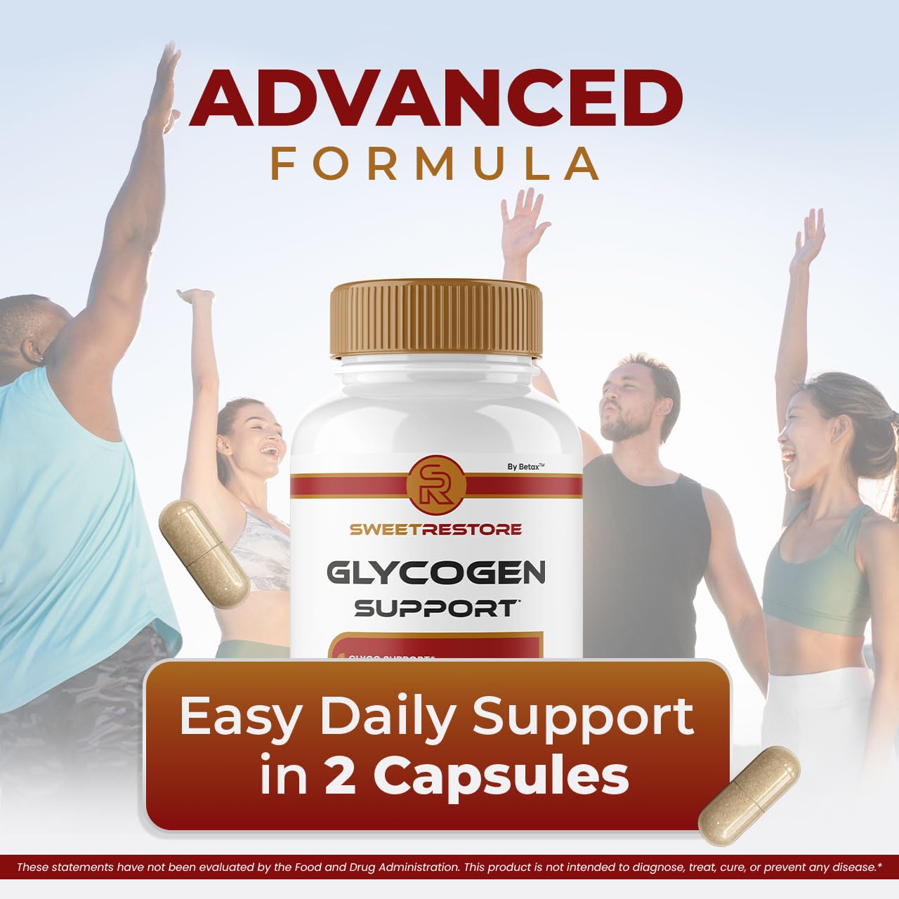 BetaX Sweet Restore Capsules 120 Capsules