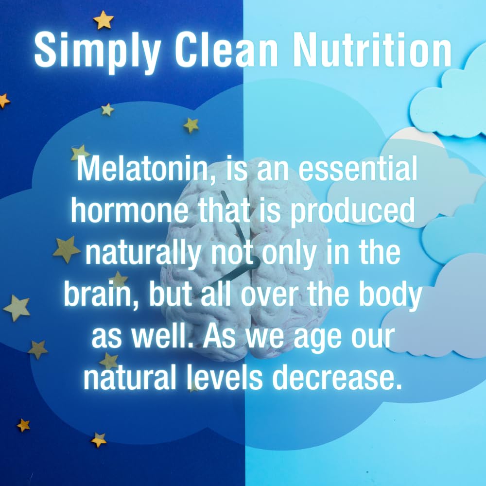 CAREFAST Pure Melatonin 60mg Capsule, 180 Count