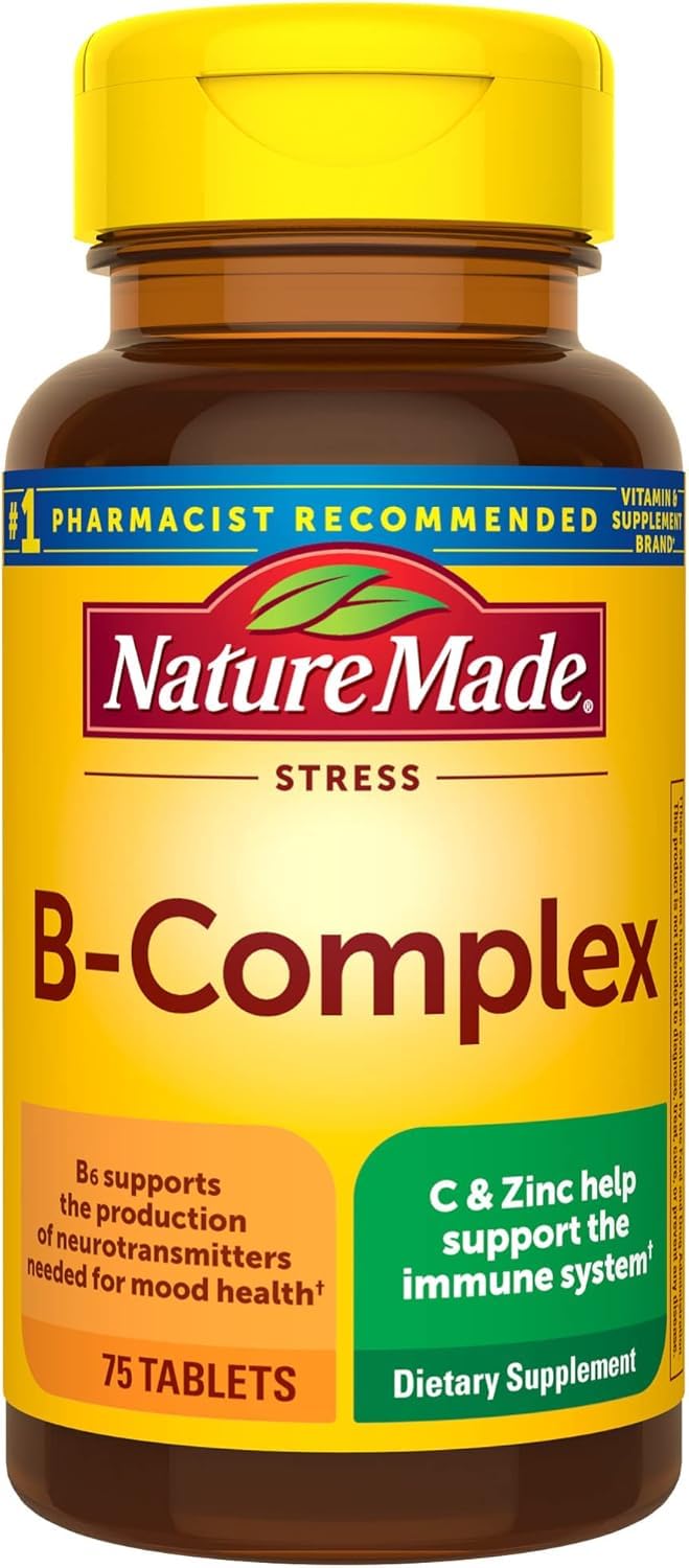 Nature Made Stress B Complex with Zinc Tablets 150 Count