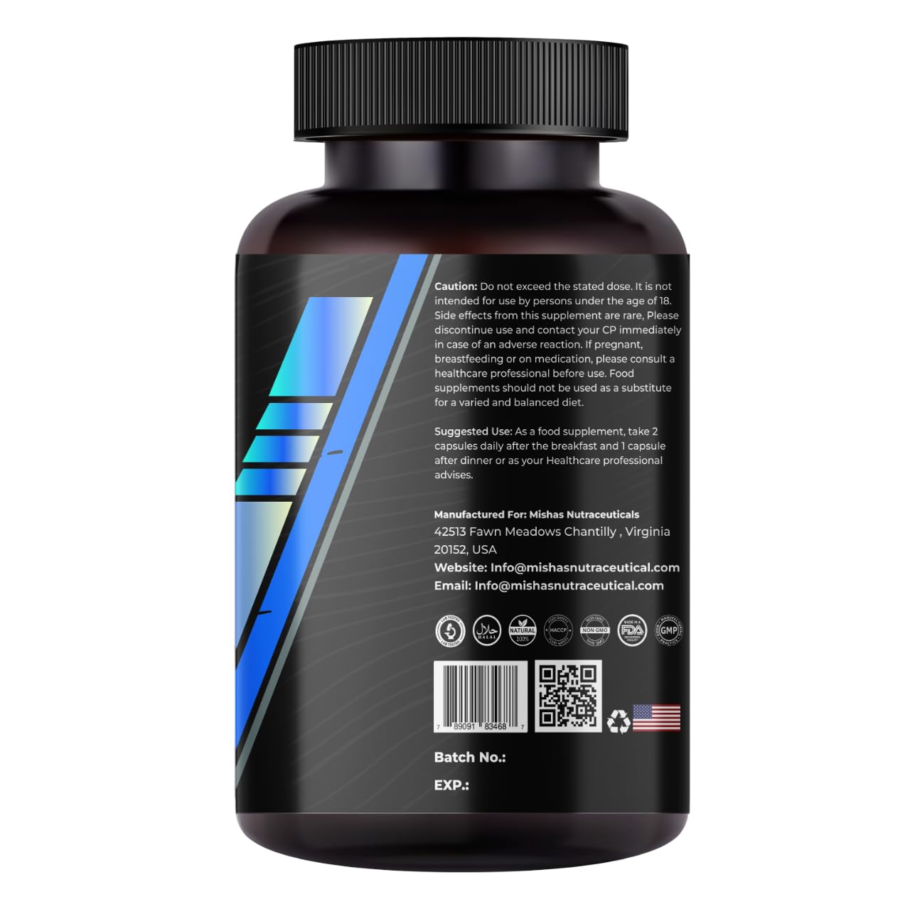 Mishas Sea Moss Blend Capsules 60 Count