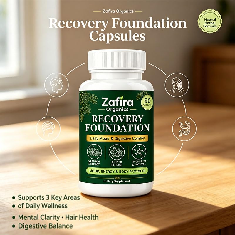 Skinclean Zafira Organics Recovery Foundation Capsule 1 Count