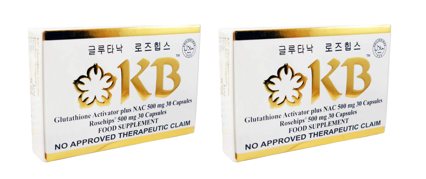 Kyusoku Bihaku Glutathione Capsules, 60 Count