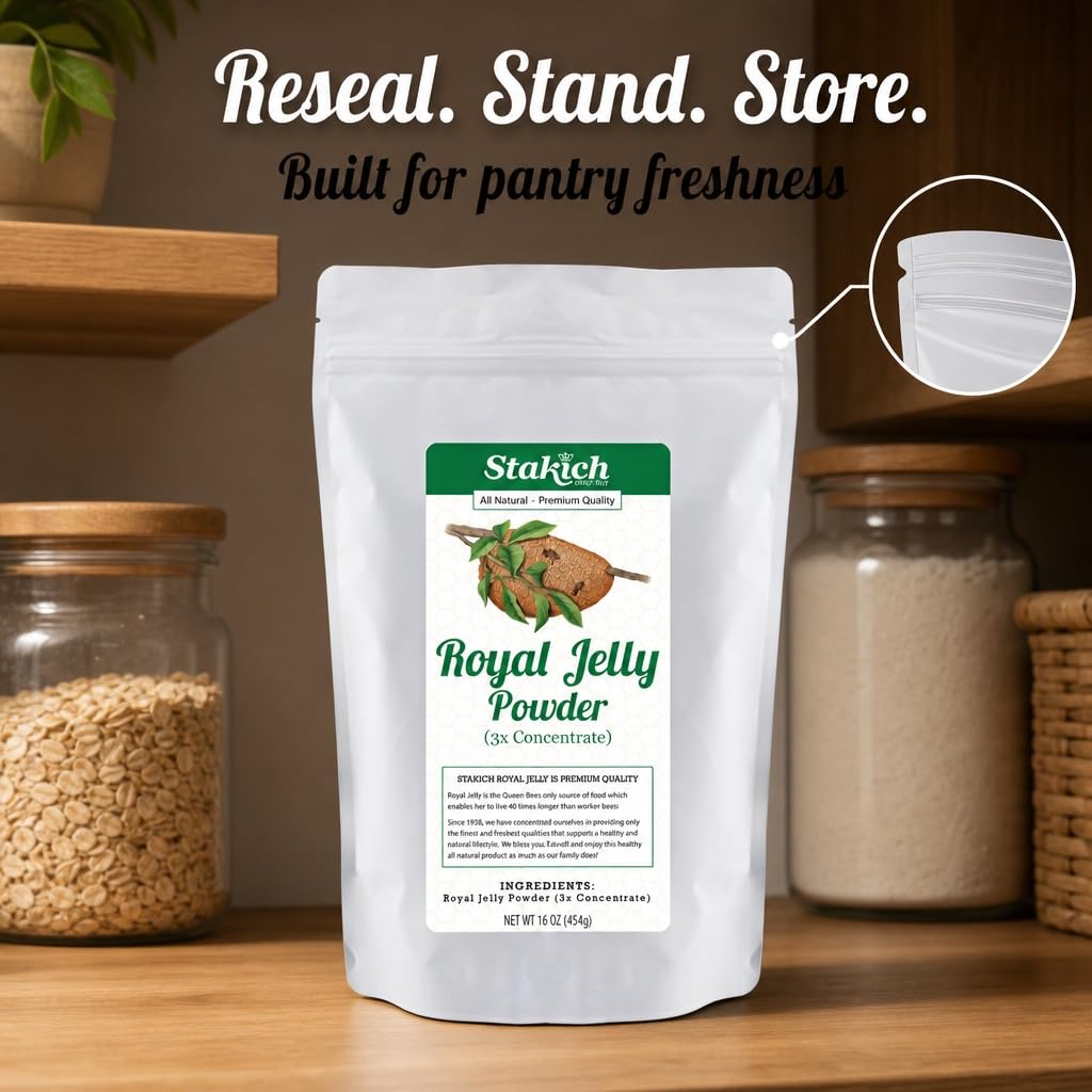 Stakich Royal Jelly Powder 16 Count